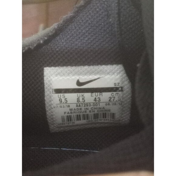 Nike Air Max 90 OFF-WHITE Black 2019 Size 9.5 Pre-Owned AA7293-001 - Picture 2 of 15